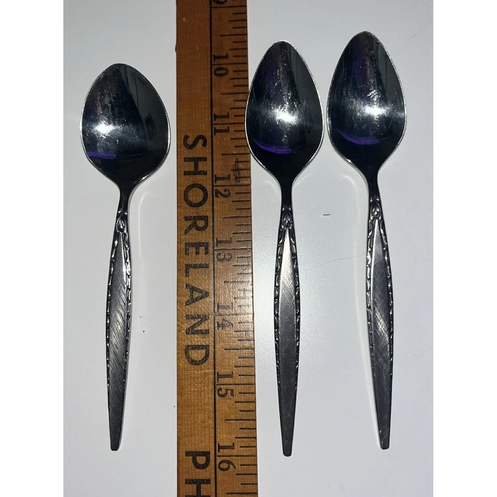 Lot of 10 Oneida Community Venetia Place Various Spoons &Fork Stainless Flatware